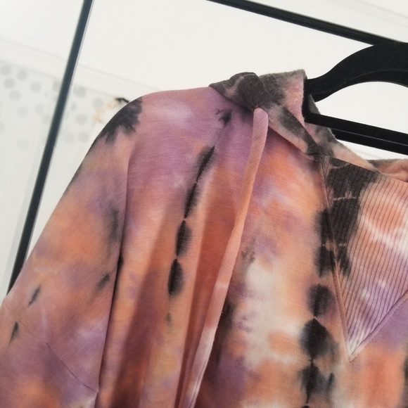 Last1️⃣🆕Blossom Ultra Soft Tie Dye Hoodie Top - Picture 11 of 11